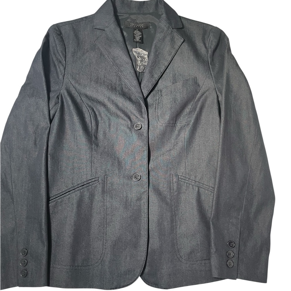 The Limited Charcoal Blazer